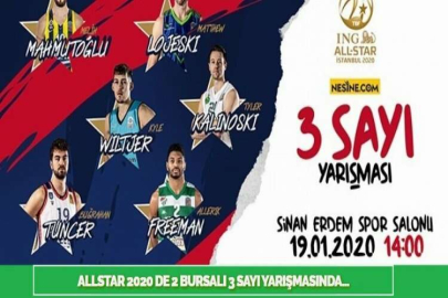 ALLSTAR 2020 DE 2 BURSALI 3 SAYI YARIŞMASINDA...