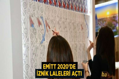 EMİTT 2020’DE İZNİK LALELERİ AÇTI