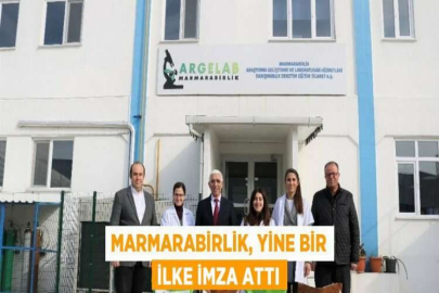 MARMARABİRLİK, YİNE BİR İLKE İMZA ATTI