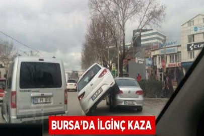 BURSA’DA İLGİNÇ KAZA