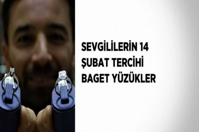 SEVGİLİLERİN 14 ŞUBAT TERCİHİ BAGET YÜZÜKLER