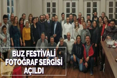 BUZ FESTİVALİ FOTOĞRAF SERGİSİ AÇILDI