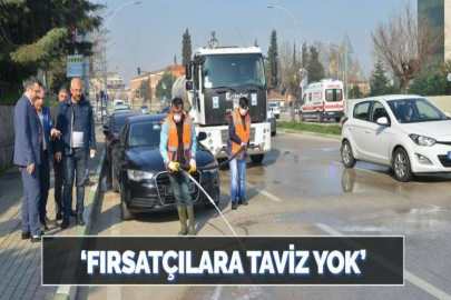 ‘FIRSATÇILARA TAVİZ YOK’