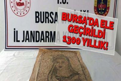 BURSA'DA ELE GEÇİRİLDİ 1300 YILLIK!