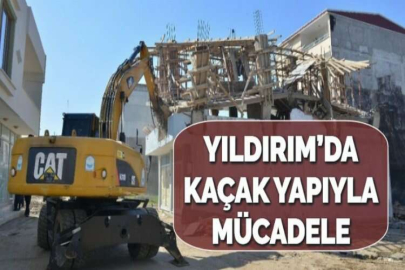 YILDIRIM’DA KAÇAK YAPIYLA MÜCADELE