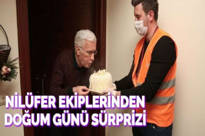 NİLÜFER EKİPLERİNDEN  DOĞUM GÜNÜ SÜRPRİZİ