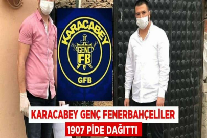 KARACABEY GENÇ FENERBAHÇELİLER 1907 PİDE DAĞITTI