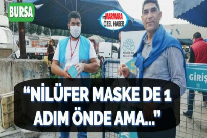 “NİLÜFER MASKE DE 1 ADIM ÖNDE AMA...”