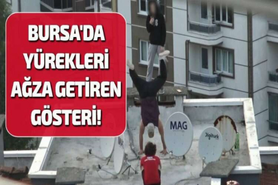 BURSA'DA YÜREKLERİ AĞZA GETİREN GÖSTERİ!