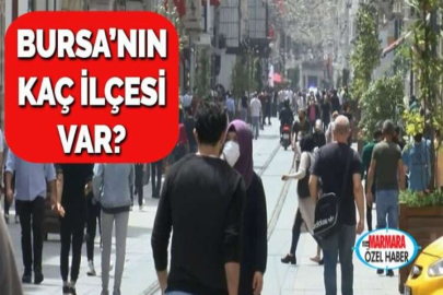 BURSA’NIN KAÇ İLÇESİ VAR?