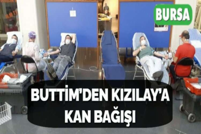 BUTTİM’DEN KIZILAY’A KAN BAĞIŞI