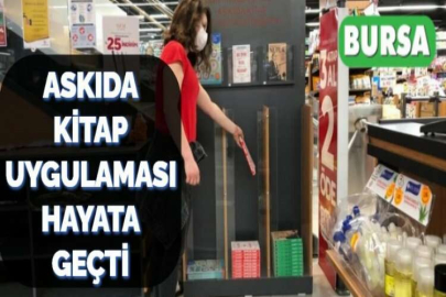 ASKIDA KİTAP UYGULAMASI HAYATA GEÇTİ