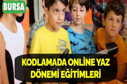 KODLAMADA ONLİNE YAZ DÖNEMİ EĞİTİMLERİ