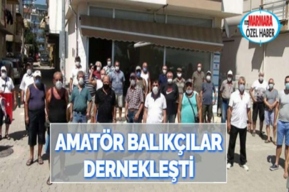 AMATÖR BALIKÇILAR DERNEKLEŞTİ