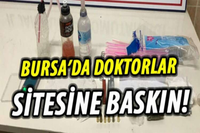 Bursa'da uyuşturucu baskınında gözaltılar var!