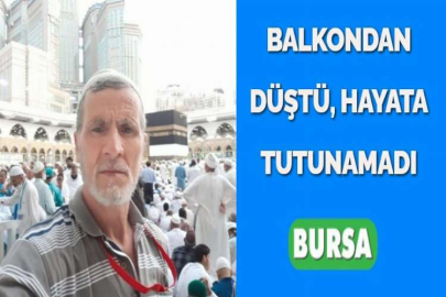 BALKONDAN DÜŞTÜ, HAYATA TUTUNAMADI