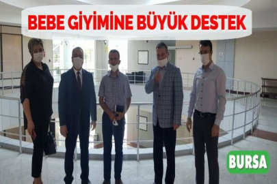 BEBE GİYİMİNE BÜYÜK DESTEK