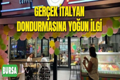 GERÇEK İTALYAN DONDURMASINA YOĞUN İLGİ