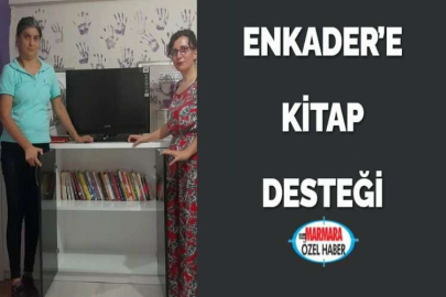 ENKADER’E KİTAP DESTEĞİ