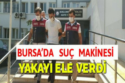 BURSA'DA SUÇ MAKİNESİ YAKAYI ELE VERDİ!