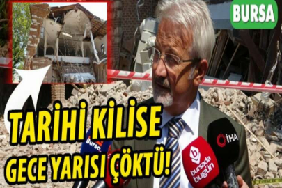 Özlüce Kilisesi bakımsızlıktan yıkıldı