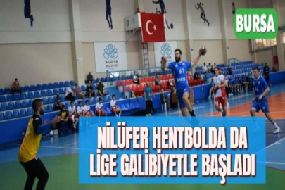 NİLÜFER HENTBOLDA DA LİGE GALİBİYETLE BAŞLADI