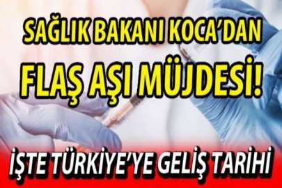 Bakan Koca tarih verdi! Koronavirüs aşısı Aralık'ta Türkiye'de