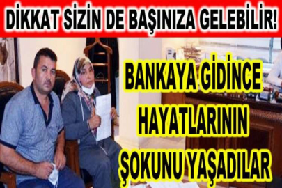 Bankaya gidince hayatlarının şokunu yaşadılar: Bana yaklaşmasının sebebi beni dolandırmakmış