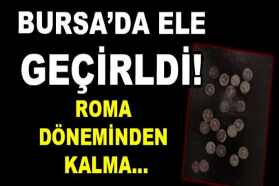 Bursa'da Roma döneminden kalma 465 sikke bulundu