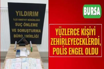 YÜZLERCE KİŞİYİ ZEHİRLEYECEKLERDİ, POLİS ENGEL OLDU