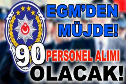 Emniyet Genel Müdürlüğüne 90 Hizmetli Alınacak