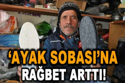 ‘Ayak sobası’na rağbet arttı