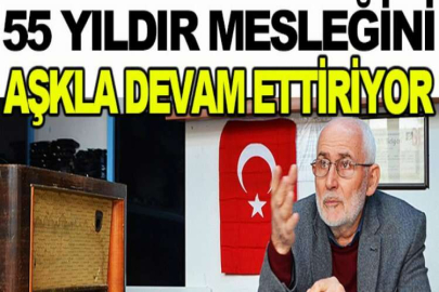 Yarım asırdır radyo ve televizyonları onarıyor