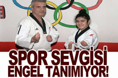 Spor sevgisi engel tanımıyor