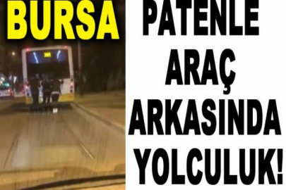 Patenle araç arkasında yolculuk