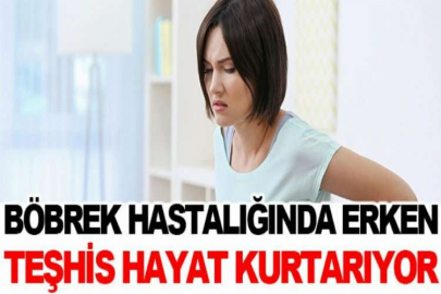 Böbrek hastalığında erken teşhis hayat kurtarıyor