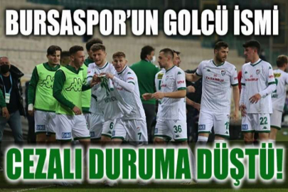 Bursaspor’un golcü ismi Burak Kapacak cezalı duruma düştü