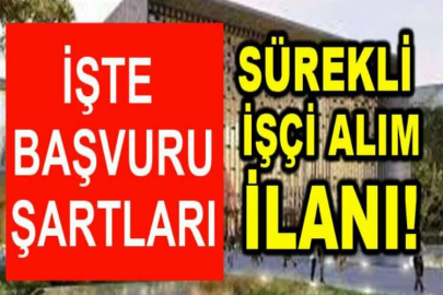 Gazi Üniversitesi Sürekli İşçi alım ilanı