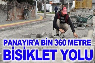 Panayır’a bin 360 metre bisiklet yolu