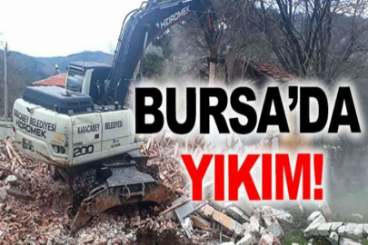 Karacabey’de metruk binalar yıkılıyor