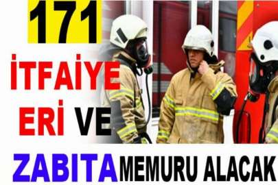 Muğla Büyükşehir Belediyesi 171 itfaiye eri ve zabıta memuru alacak