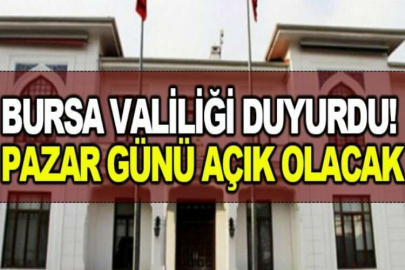 Nilüfer ve Osmangazi Nüfus Müdürlükleri pazar günü açık olacak