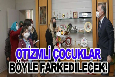 Otizmli çocuklar “ay çiçeği” kartıyla fark edilecek