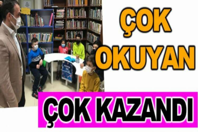 Çok okuyan çok kazandı