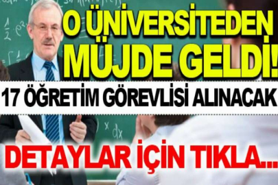 Alanya Alaaddin Keykubat Üniversitesi 17 Öğretim Üyesi alıyor