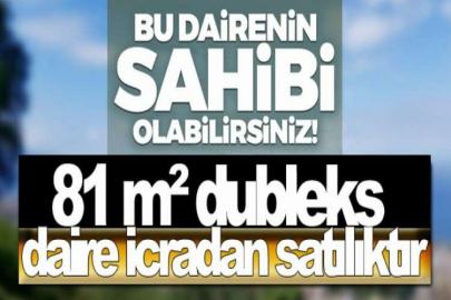 Gaziosmanpaşa'da 81 m2 dubleks daire icradan satılıktır