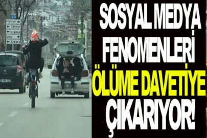 Sosyal medya fenomenleri ölüme davetiye çıkarıyor