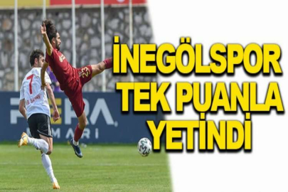 İnegölspor tek puanla yetindi