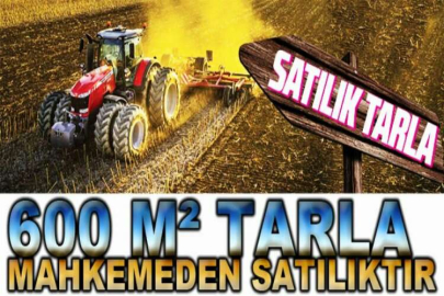 Çanakkale Gelibolu'da 600 m² tarla mahkemeden satılıktır (çoklu satış)