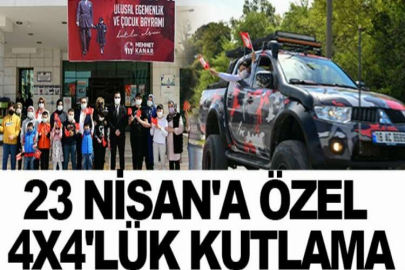 23 Nisan'a özel 4x4'lük kutlama